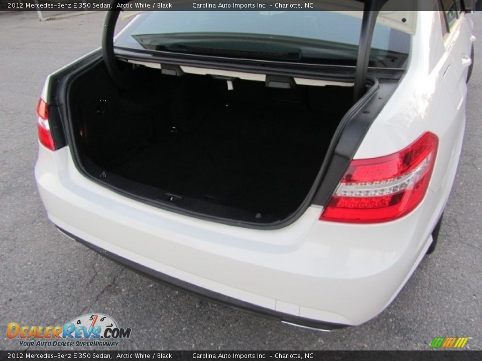 2012 Mercedes-Benz E 350 Sedan Arctic White / Black Photo #20