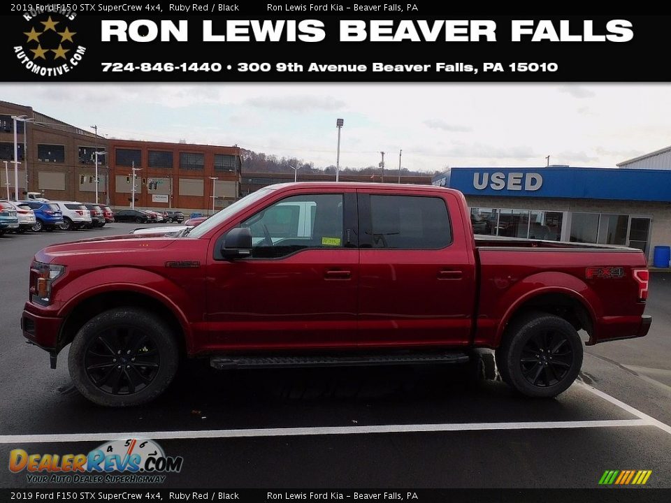 2019 Ford F150 STX SuperCrew 4x4 Ruby Red / Black Photo #1