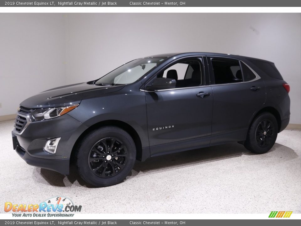 2019 Chevrolet Equinox LT Nightfall Gray Metallic / Jet Black Photo #3