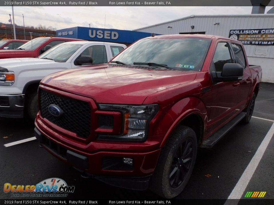 2019 Ford F150 STX SuperCrew 4x4 Ruby Red / Black Photo #5