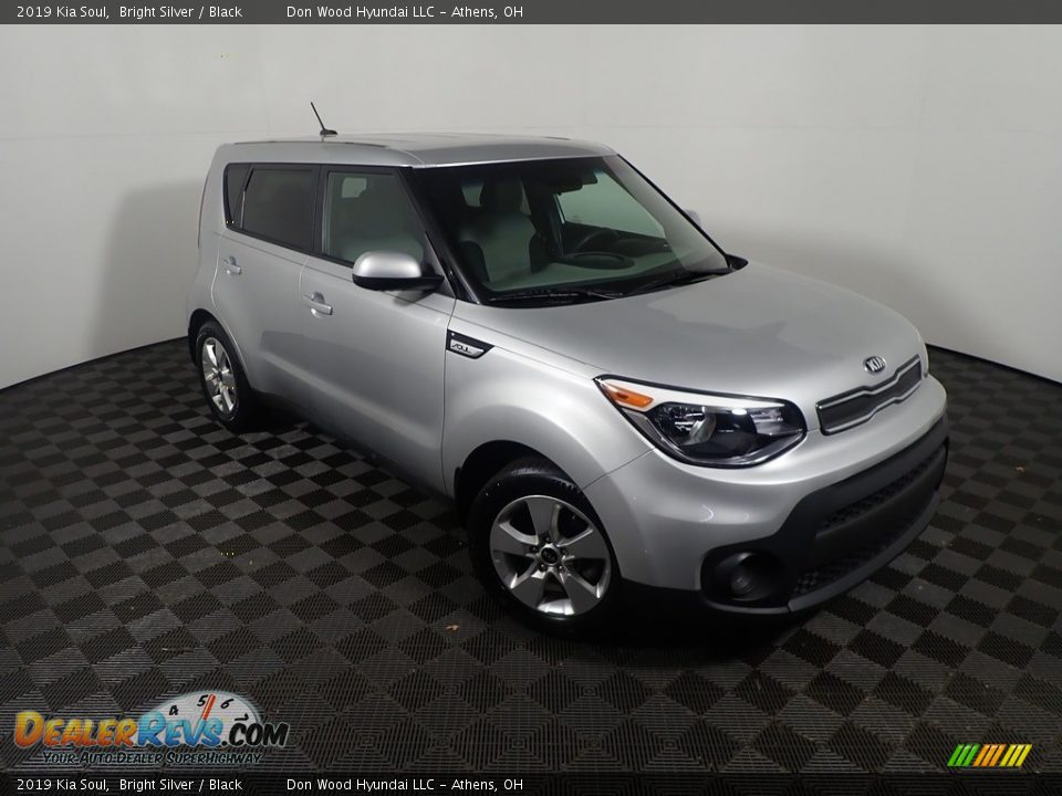 2019 Kia Soul Bright Silver / Black Photo #3