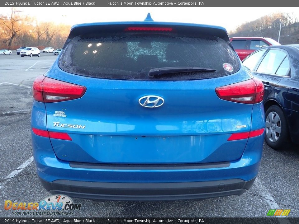 2019 Hyundai Tucson SE AWD Aqua Blue / Black Photo #3