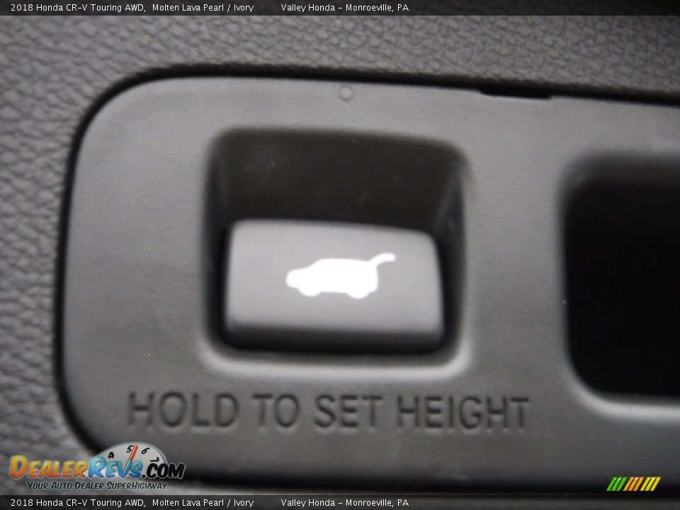 2018 Honda CR-V Touring AWD Molten Lava Pearl / Ivory Photo #26