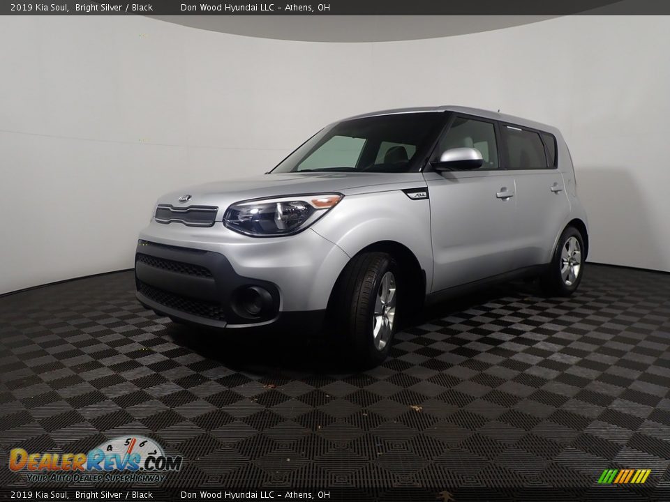 2019 Kia Soul Bright Silver / Black Photo #8