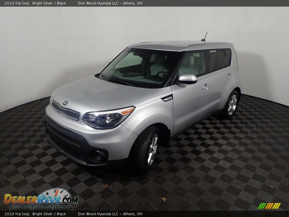 2019 Kia Soul Bright Silver / Black Photo #9