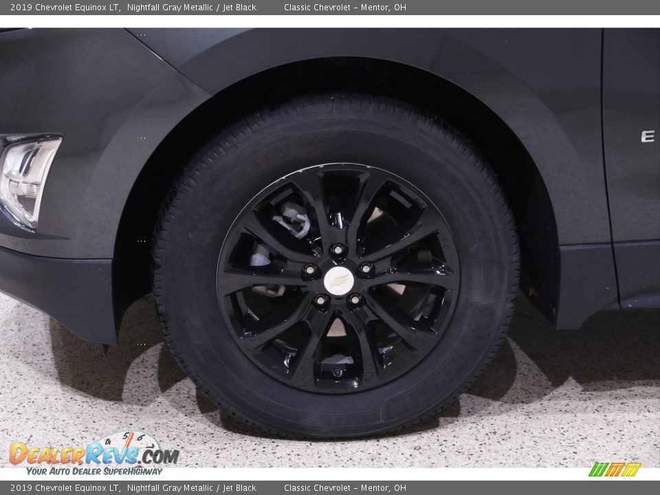 2019 Chevrolet Equinox LT Nightfall Gray Metallic / Jet Black Photo #18