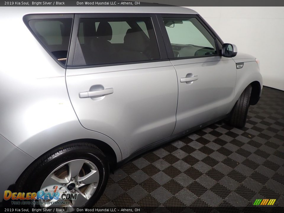 2019 Kia Soul Bright Silver / Black Photo #19