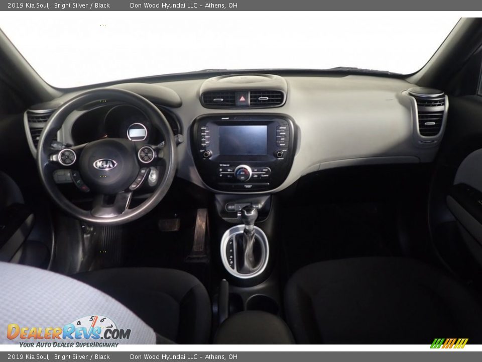 2019 Kia Soul Bright Silver / Black Photo #24