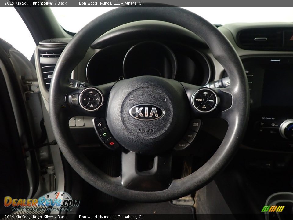 2019 Kia Soul Bright Silver / Black Photo #27