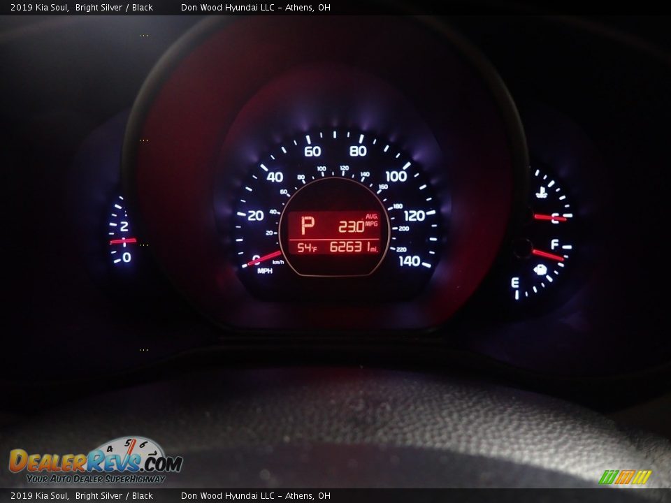 2019 Kia Soul Bright Silver / Black Photo #28