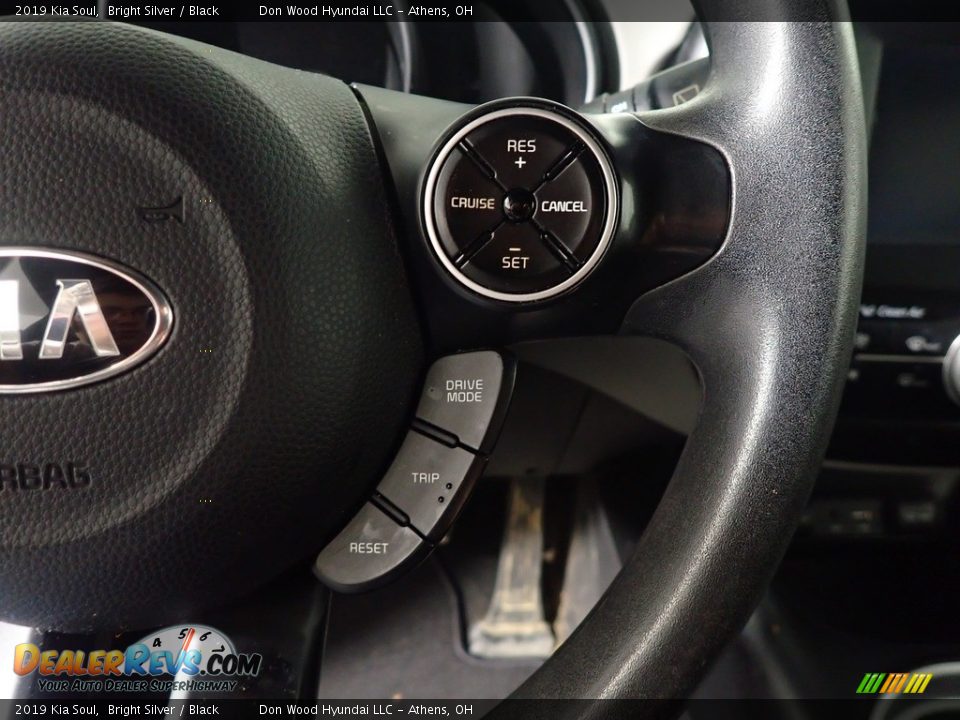 2019 Kia Soul Bright Silver / Black Photo #30
