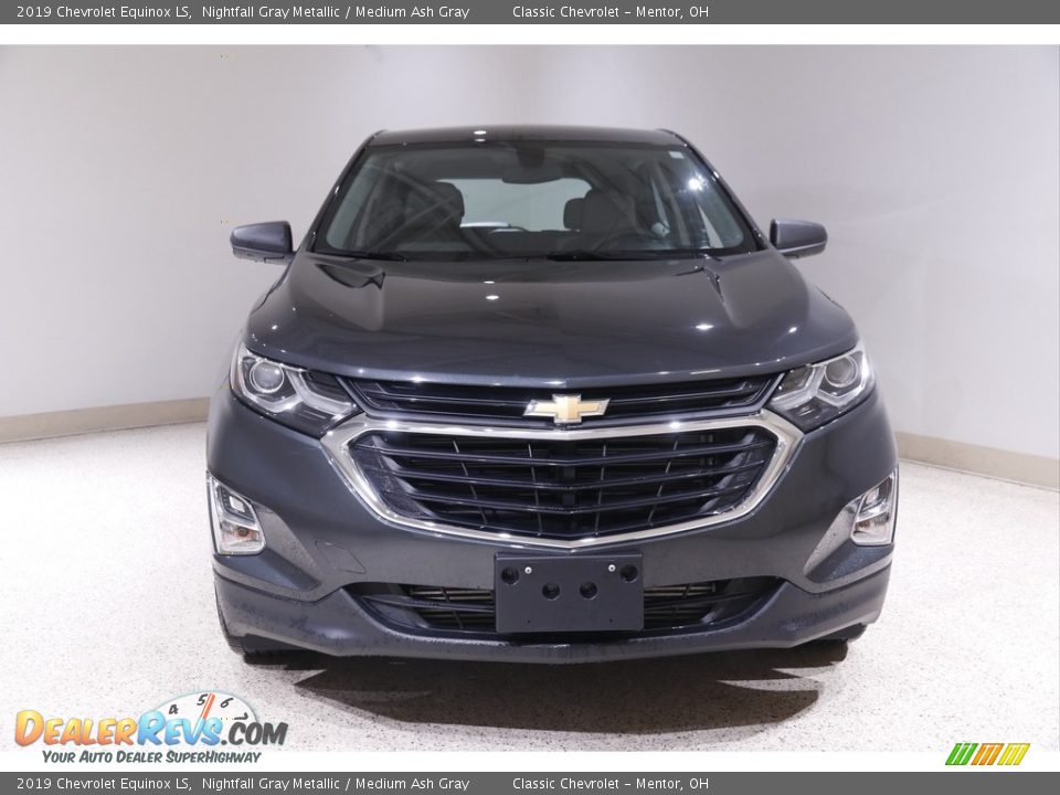 2019 Chevrolet Equinox LS Nightfall Gray Metallic / Medium Ash Gray Photo #2