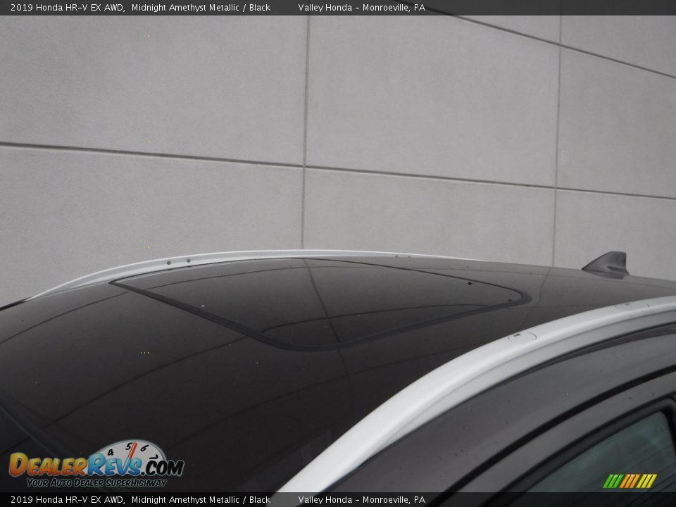 2019 Honda HR-V EX AWD Midnight Amethyst Metallic / Black Photo #3