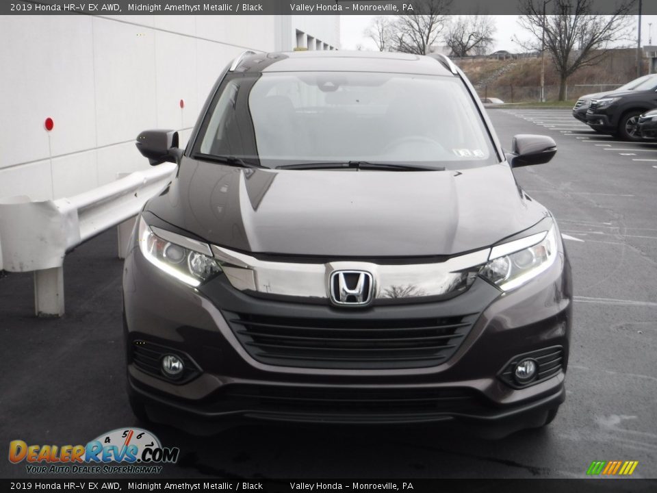 2019 Honda HR-V EX AWD Midnight Amethyst Metallic / Black Photo #4