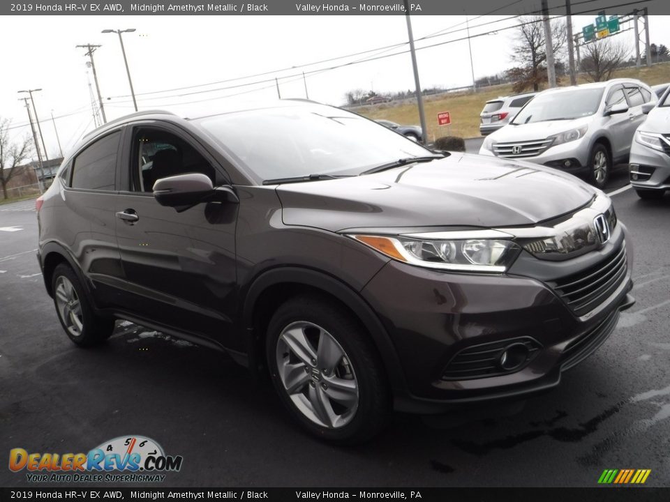 2019 Honda HR-V EX AWD Midnight Amethyst Metallic / Black Photo #5