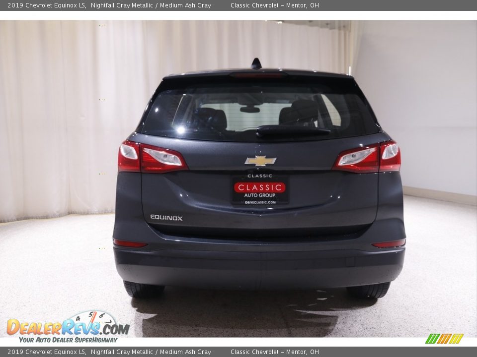 2019 Chevrolet Equinox LS Nightfall Gray Metallic / Medium Ash Gray Photo #16