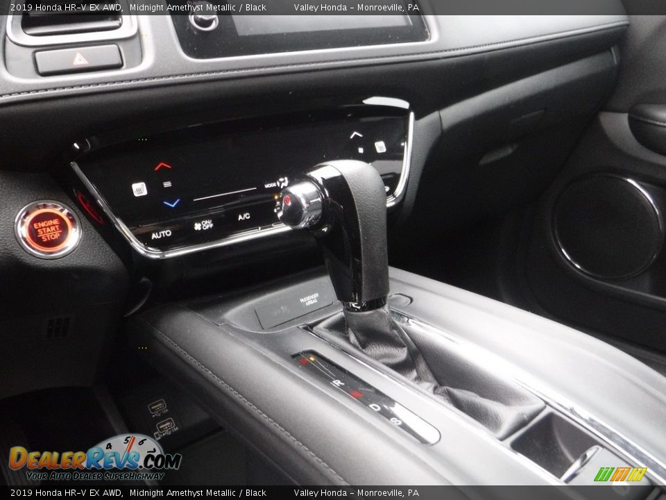 2019 Honda HR-V EX AWD Midnight Amethyst Metallic / Black Photo #13