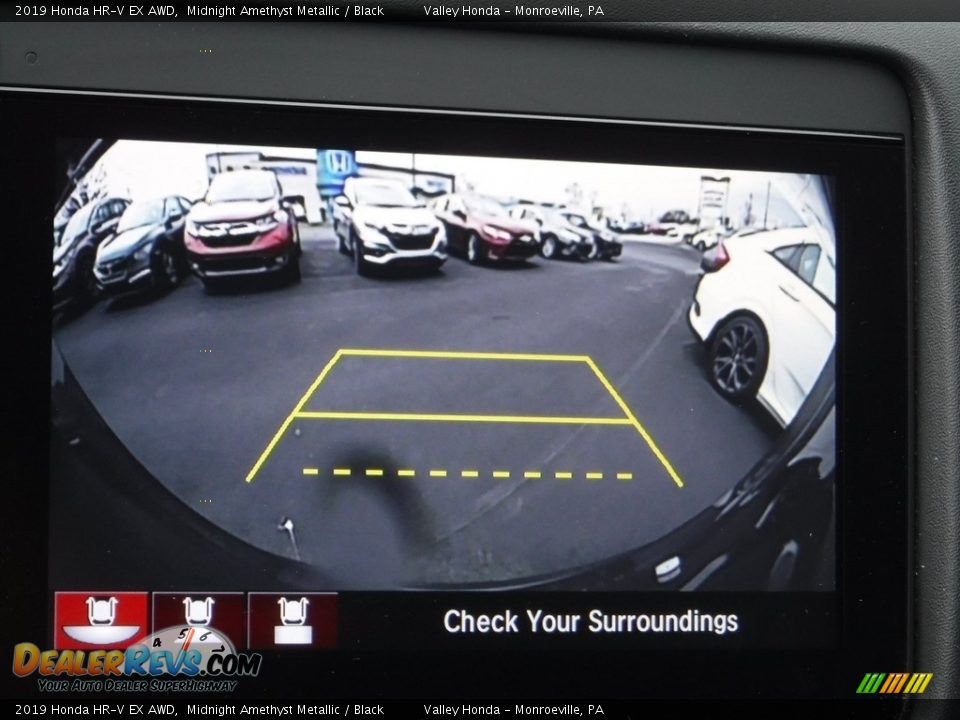 2019 Honda HR-V EX AWD Midnight Amethyst Metallic / Black Photo #17
