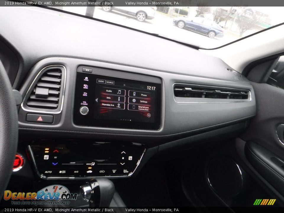 2019 Honda HR-V EX AWD Midnight Amethyst Metallic / Black Photo #18