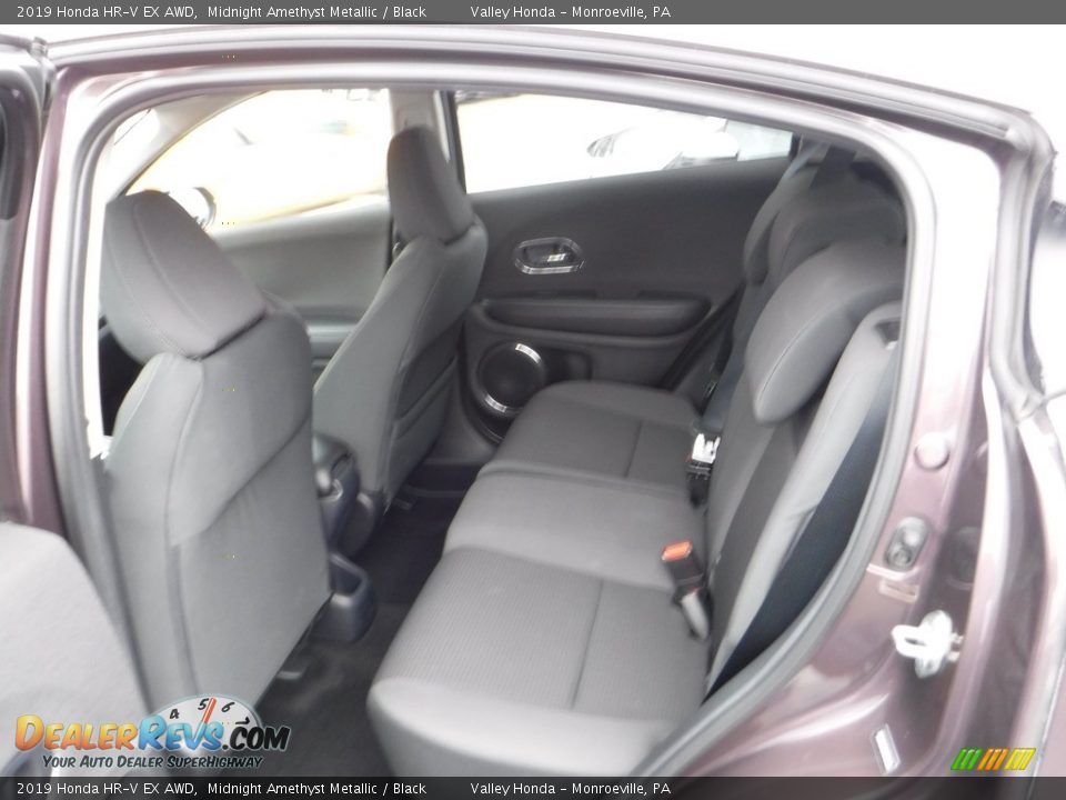 2019 Honda HR-V EX AWD Midnight Amethyst Metallic / Black Photo #21