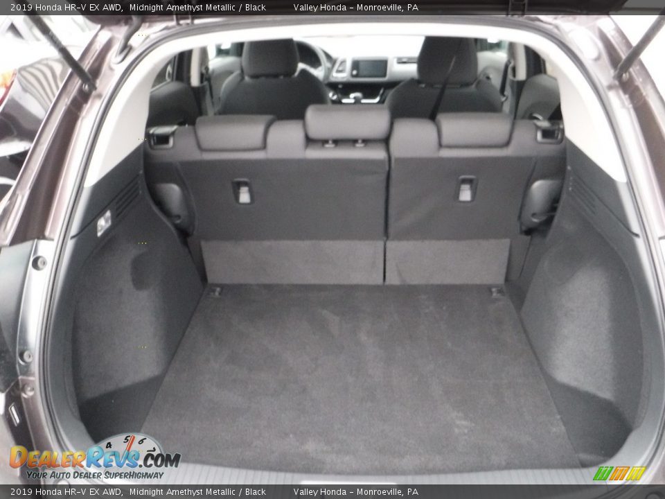 2019 Honda HR-V EX AWD Midnight Amethyst Metallic / Black Photo #22