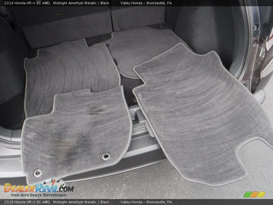 2019 Honda HR-V EX AWD Midnight Amethyst Metallic / Black Photo #23