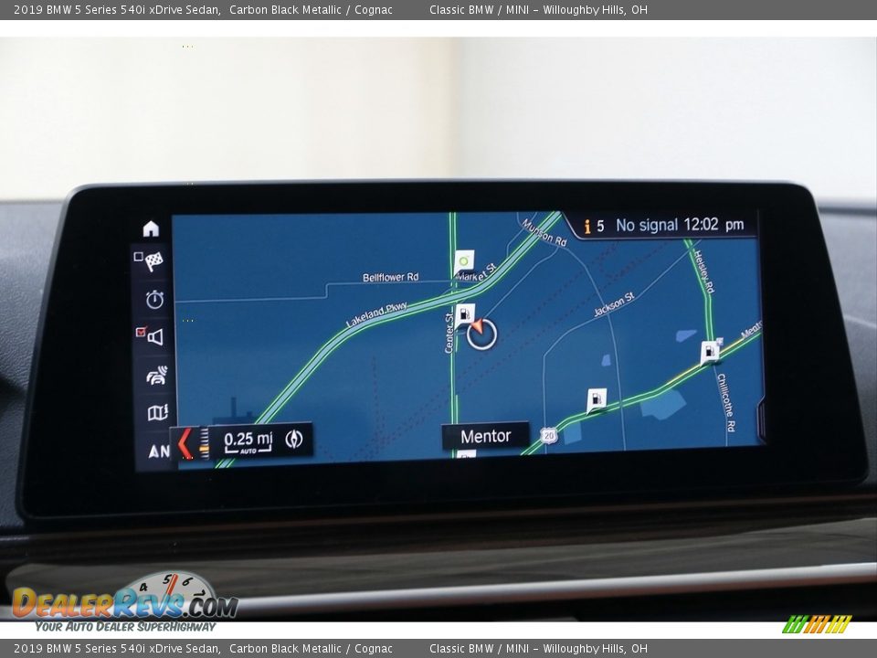 Navigation of 2019 BMW 5 Series 540i xDrive Sedan Photo #10
