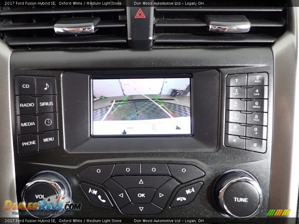 2017 Ford Fusion Hybrid SE Oxford White / Medium Light Stone Photo #2