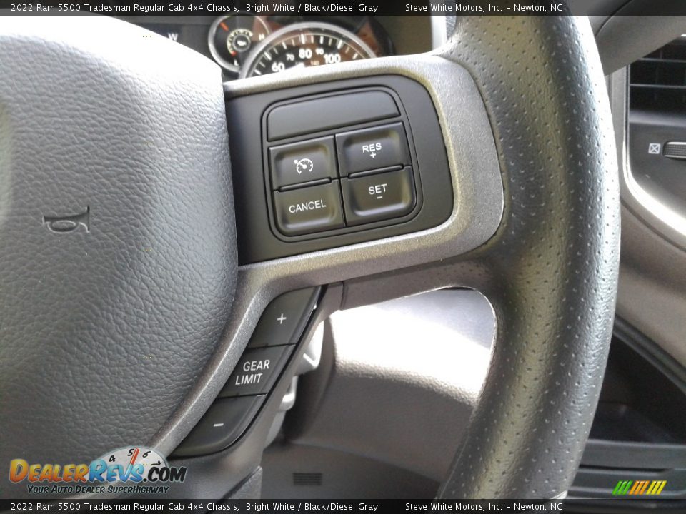 2022 Ram 5500 Tradesman Regular Cab 4x4 Chassis Steering Wheel Photo #15