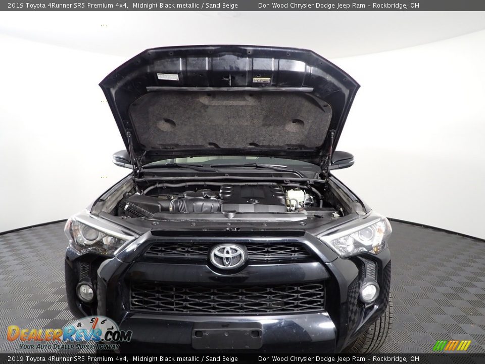 2019 Toyota 4Runner SR5 Premium 4x4 Midnight Black metallic / Sand Beige Photo #8