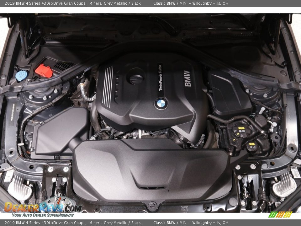 2019 BMW 4 Series 430i xDrive Gran Coupe Mineral Grey Metallic / Black Photo #22