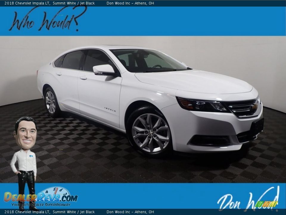 2018 Chevrolet Impala LT Summit White / Jet Black Photo #1
