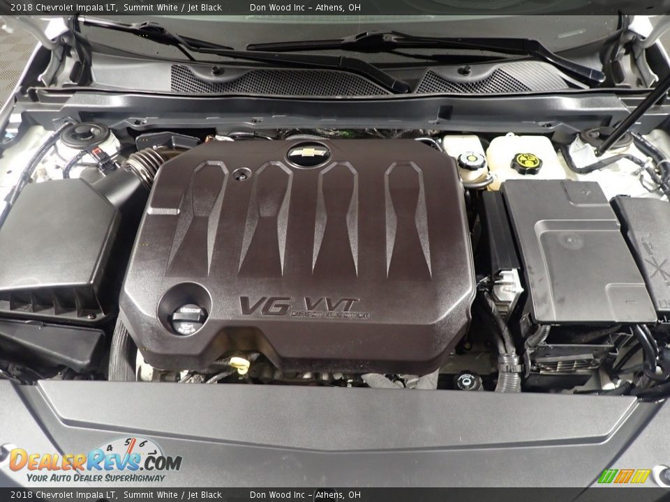 2018 Chevrolet Impala LT Summit White / Jet Black Photo #9