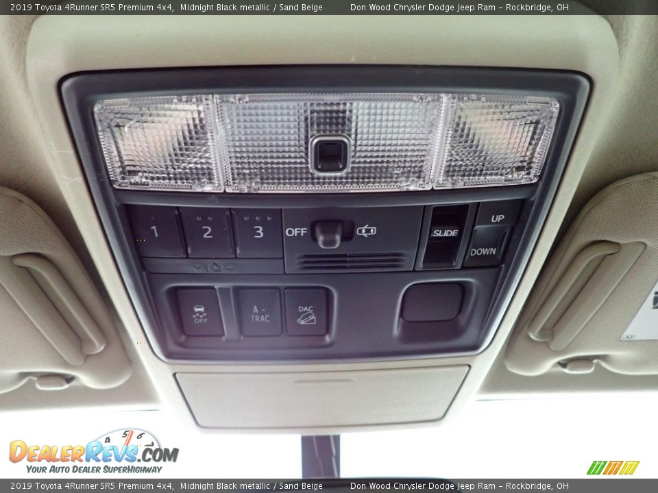 2019 Toyota 4Runner SR5 Premium 4x4 Midnight Black metallic / Sand Beige Photo #30