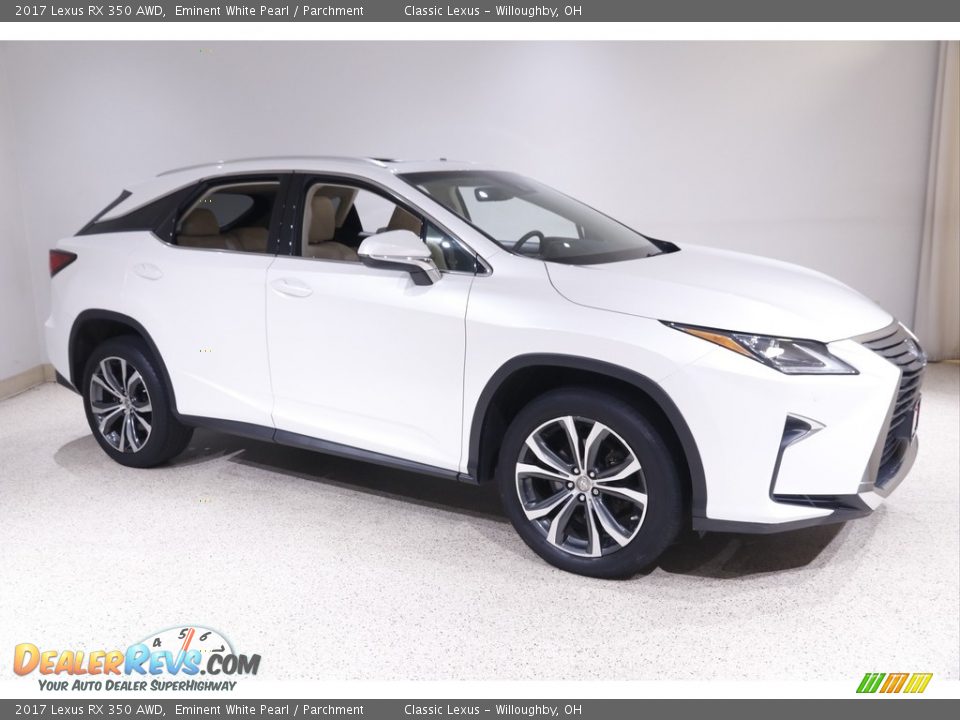 2017 Lexus RX 350 AWD Eminent White Pearl / Parchment Photo #1