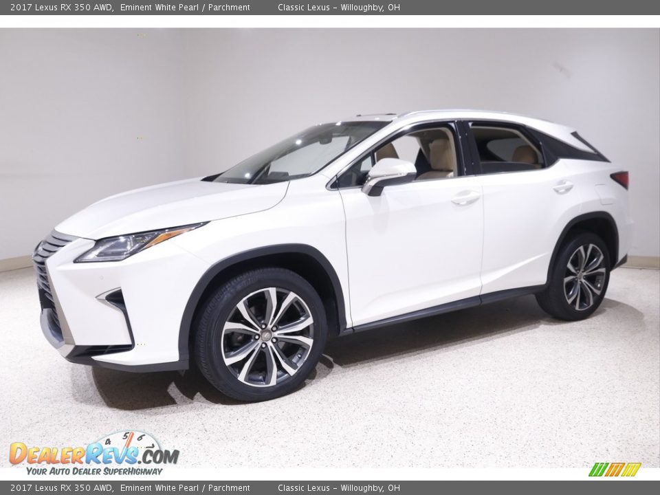 2017 Lexus RX 350 AWD Eminent White Pearl / Parchment Photo #3