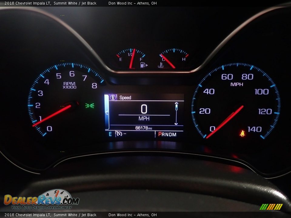 2018 Chevrolet Impala LT Summit White / Jet Black Photo #30