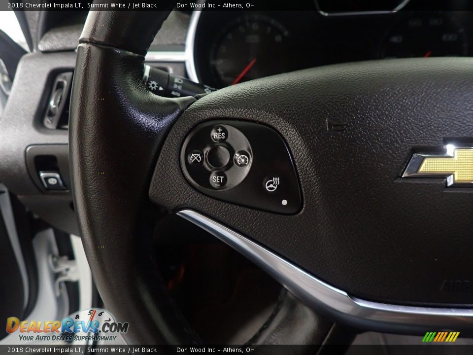 2018 Chevrolet Impala LT Summit White / Jet Black Photo #31