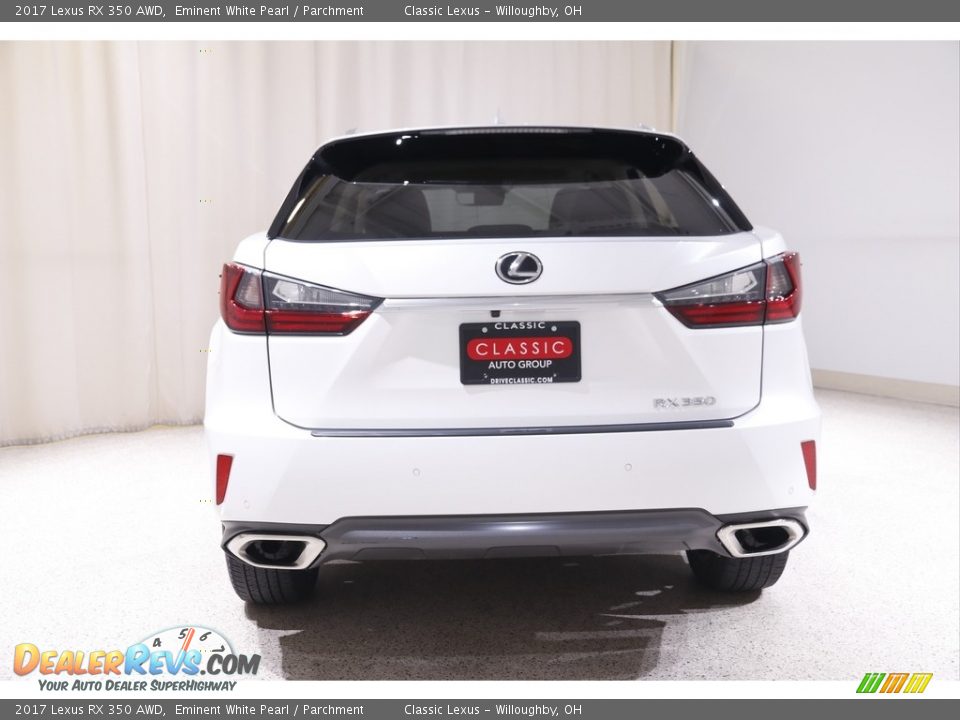 2017 Lexus RX 350 AWD Eminent White Pearl / Parchment Photo #19