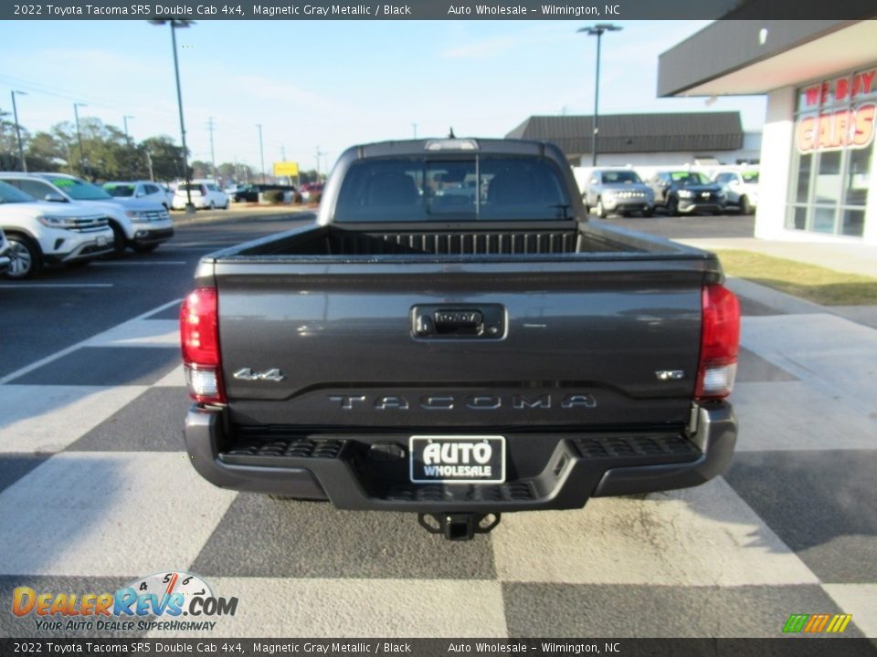 2022 Toyota Tacoma SR5 Double Cab 4x4 Magnetic Gray Metallic / Black Photo #4