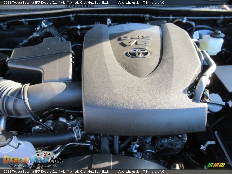 2022 Toyota Tacoma SR5 Double Cab 4x4 Magnetic Gray Metallic / Black Photo #6