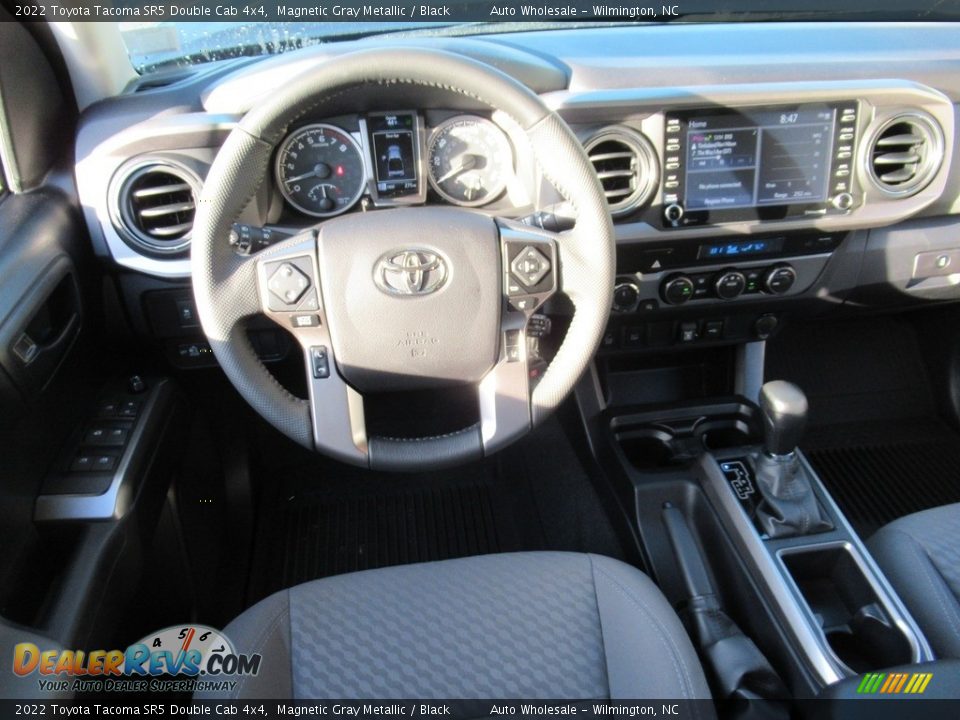 2022 Toyota Tacoma SR5 Double Cab 4x4 Magnetic Gray Metallic / Black Photo #15