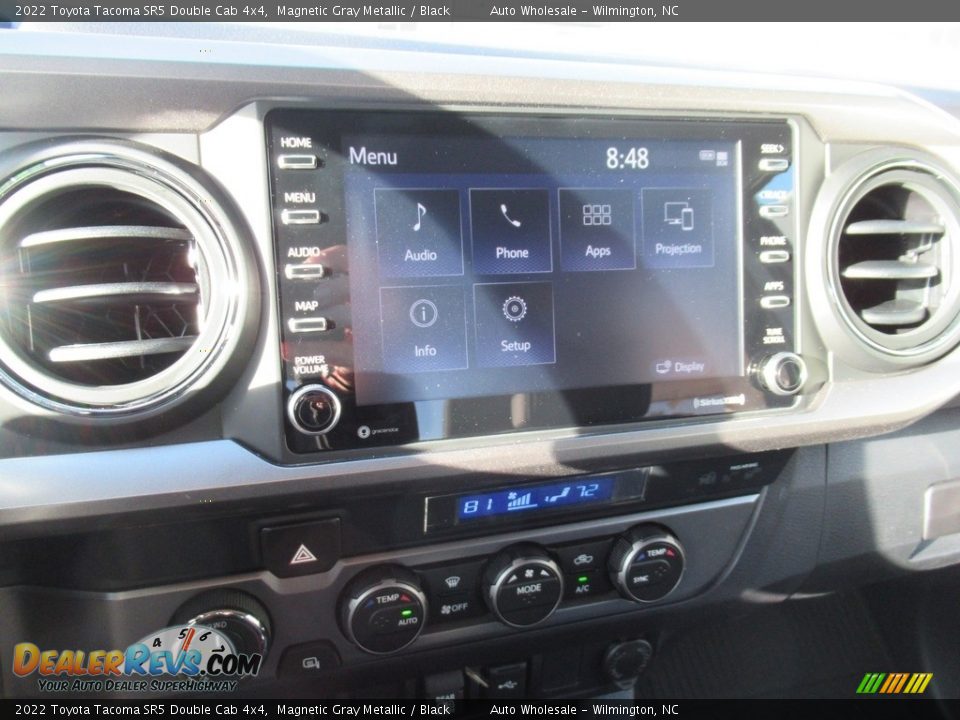 2022 Toyota Tacoma SR5 Double Cab 4x4 Magnetic Gray Metallic / Black Photo #17