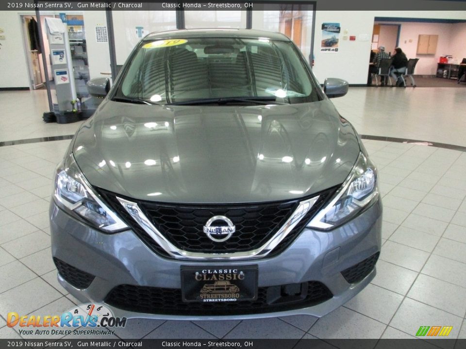 2019 Nissan Sentra SV Gun Metallic / Charcoal Photo #2