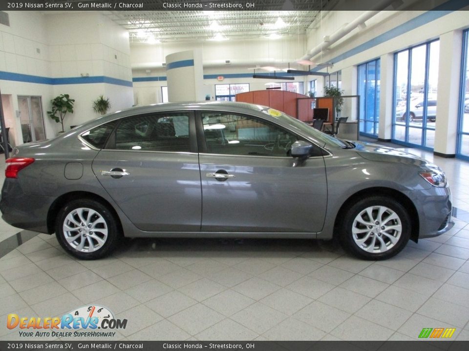 2019 Nissan Sentra SV Gun Metallic / Charcoal Photo #4