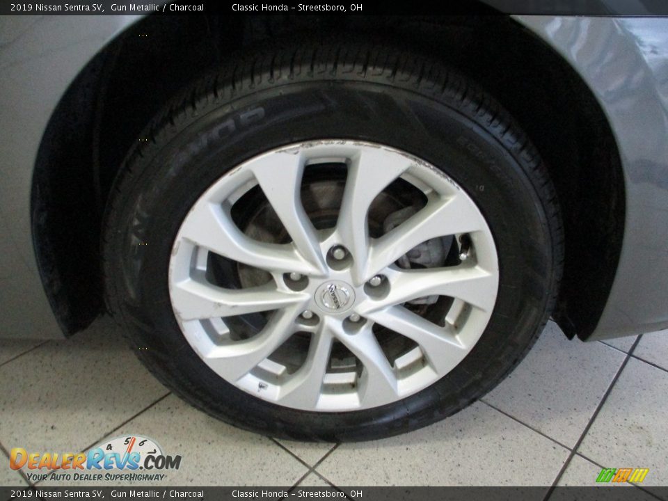 2019 Nissan Sentra SV Gun Metallic / Charcoal Photo #5