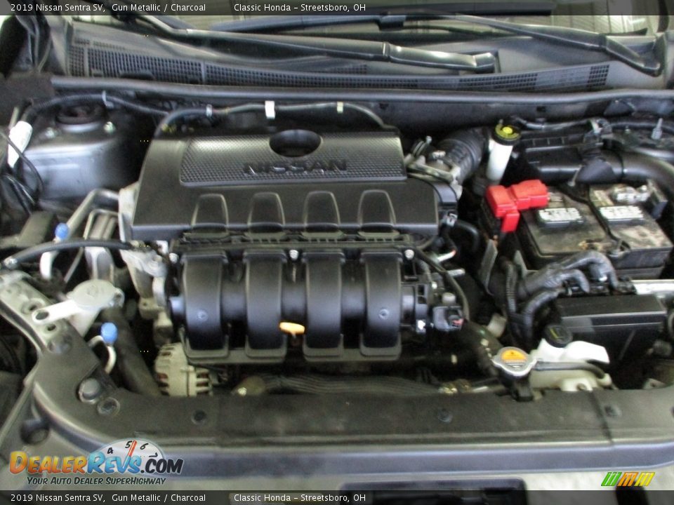 2019 Nissan Sentra SV Gun Metallic / Charcoal Photo #13