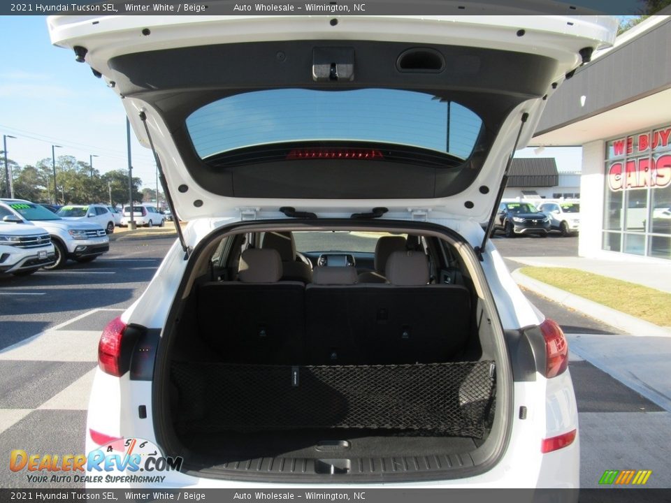 2021 Hyundai Tucson SEL Winter White / Beige Photo #5