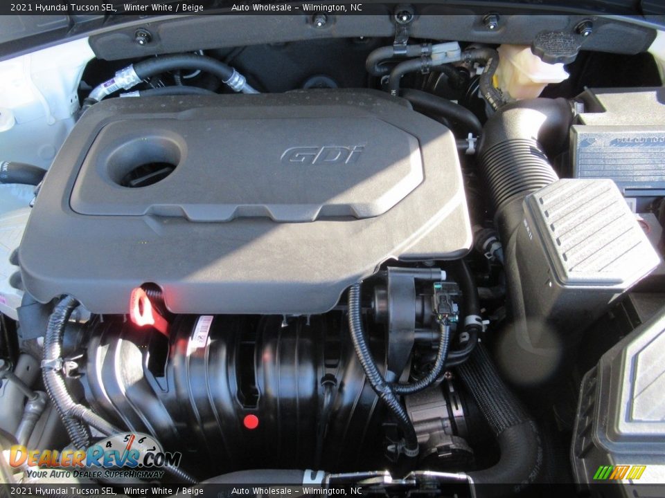 2021 Hyundai Tucson SEL Winter White / Beige Photo #6