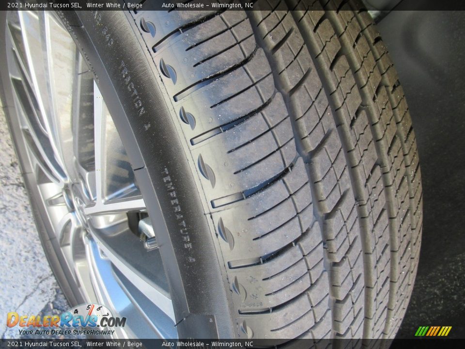 2021 Hyundai Tucson SEL Winter White / Beige Photo #9
